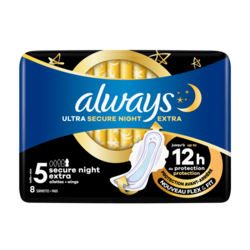 Serviettes Always Ultra Nuit