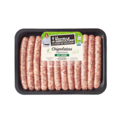 Chipolatas supérieures aux herbes x12 (660g)