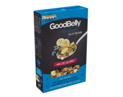 GoodBelly Oat Flakes with Blueberry & Banana