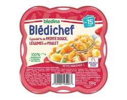 Cassolette de patate douce, légumes et poulet