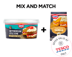 Dr. Oetker Buttercream + Cake Mix
