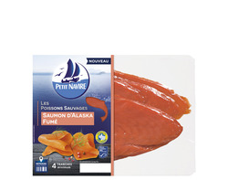 Saumon d'Alaska fumé MSC