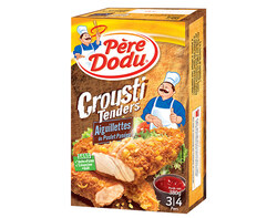 Crousti Tenders Aiguillettes de poulet panées 380g