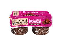 Mousse au chocolat noir 2x70g