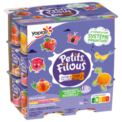 Petits Filous Pots Fruits mixés 18x50g