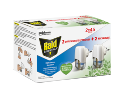 Diffuseur Répulsif Liquide 2x 45 nuits