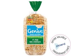 Genius Pain aux céréales sans gluten