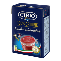 Coulis de tomates Origine Nord Italie 500g