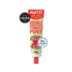 Mutti Double Concentrate Tomato Puree 130g