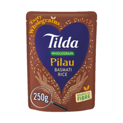Tilda Wholegrain Pilau Basmati Rice 250g
