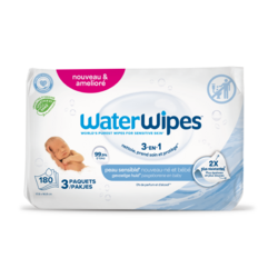 WaterWipes  Lingettes Bébé 3x60