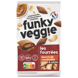 Fourrées beurre de cacahuète & cacao 250g