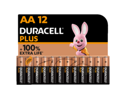 Duracell Plus 100% AA X12