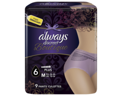 Culotte Always Discreet Boutique Mauve M