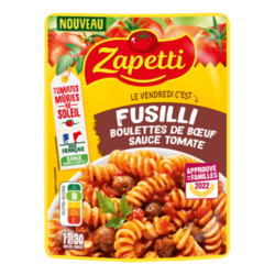Fusilli Bœuf et Sauce Tomate