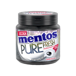 Mentos Pure Fresh goût Réglisse, 50 dragées