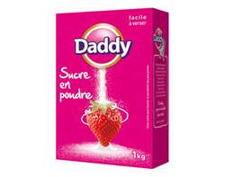 Daddy Surcre en poudre 1kg - facile à verser