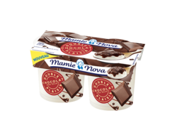 Double Plaisir Chocolat avec éclats 2x140g