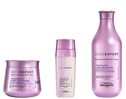 LISS UNLIMITED Cheveux indisciplinés et/ou lissés.