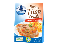 Pavé de Thon Grillé Tomates & Basilic - 120g