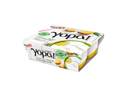 Yopa! Nature sur lit d'Ananas 100gx4