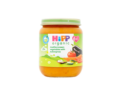 mediterranean vegetables with aubergines 125g