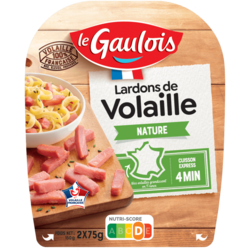 Lardons de volaille Nature Le Gaulois