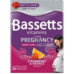 Pregnancy Multivitamins Stawberry & Orange