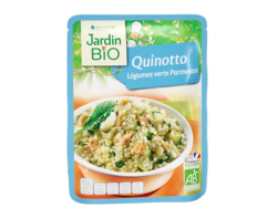 Quinotto Légumes verts Parmesan