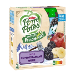 Thor : Pomme Banane Mûre 4*90g