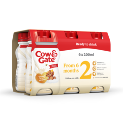 Cow & Gate Follow-On Milk Ready to Drink Multipack