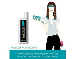 Hairchalk FRENCH MANUCURE