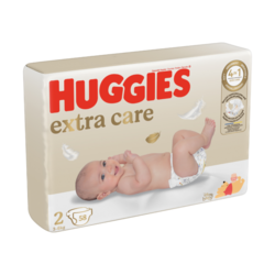 Couches Huggies Extra Care taille 2