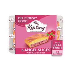 Angel Cake Slices - 6 pack