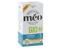 Méo Lungo Bio Capsules Home Compost x20
