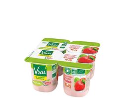 Yaourt Bio Brassé à la Fraise