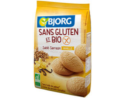 Sablés sarrasin vanille bio