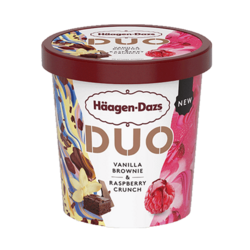 Vanilla Brownie & Raspberry Crunch