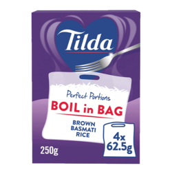 Boil in the Bag Brown Basmati Rice 250g
