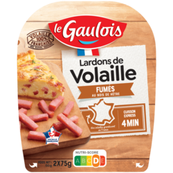 Lardons de volaille Fumés Le Gaulois
