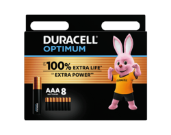 Duracell Optimum AAA x8