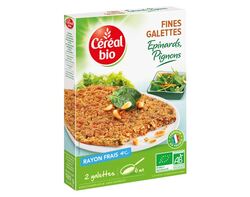 Fines Galettes Epinards, Pignons