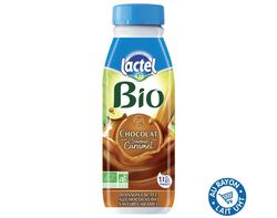 Lactel Bio Chocolat saveur Caramel
