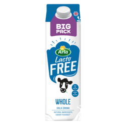 Arla LactoFREE Whole Fresh Milk Drink 2L
