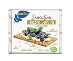 WASA SENSATION FLOCONS D'AVOINE ET TOUCHE DE SEL