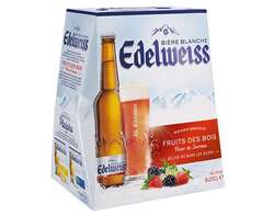 Edelweiss Fruits de Bois et Fleur de Sureau - Pack de 6x25cl