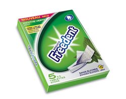 Freedent Multipack Sticks Menthe Verte
