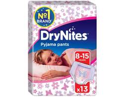 DRYNITES® fille 8-15 ans (27-57kg)
