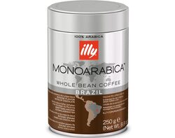 Café en grains Brésil : goût intense (avec des notes de chocolat)