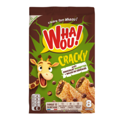 Crêpes cracky chocolat noisette Whaou! x8 - 256 G
